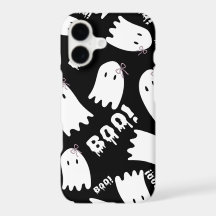 Estojo para iPhone com Padrão de Laços de Fantasma