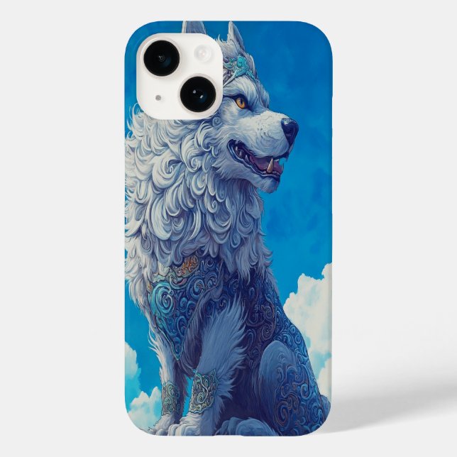 🕉️ Estojo para iPhone Espírito Guardião (Verso)
