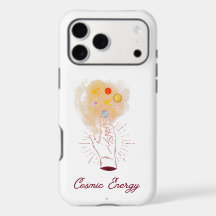 Estojo para iPhone / iPad Mão Cósmica Minimalista 