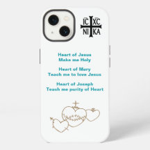 Estojo para iPhone Rosário de Corações
