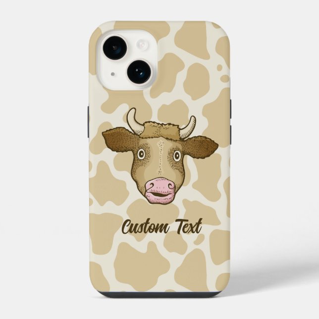 Estojo para iPhone Surprised Cow Case-Mate (Verso)
