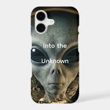Estojo para PhonPhone de Alien Cinza Misterioso em