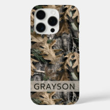 Estojo Personalizado com Camuflagem de Carvalho Ca