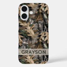 Estojo Personalizado com Camuflagem de Carvalho Ca