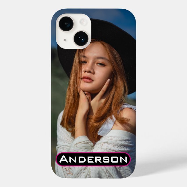 Estojo Personalizado com Nome e Foto (Verso)