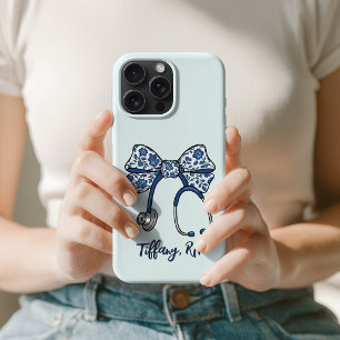 Estojo Personalizado de Estetoscópio Coquette Chin