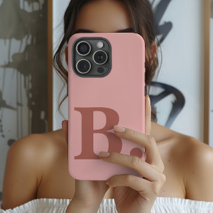 Estojo Personalizado Rosa para iPhone Presente de