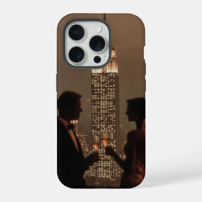 Estojo Resistente para iPhone 15 Pro Casal Sucesso (Verso)