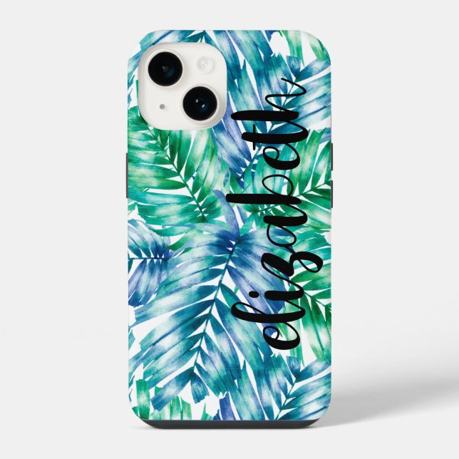 Estojo Stylish Tropical Palms Case-Mate (Verso)