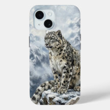 Estojo Totem Leopardo-da-Nevada – Arte Refinada de