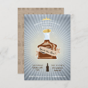 Estoque o convite para o Chá de casamento do Bar