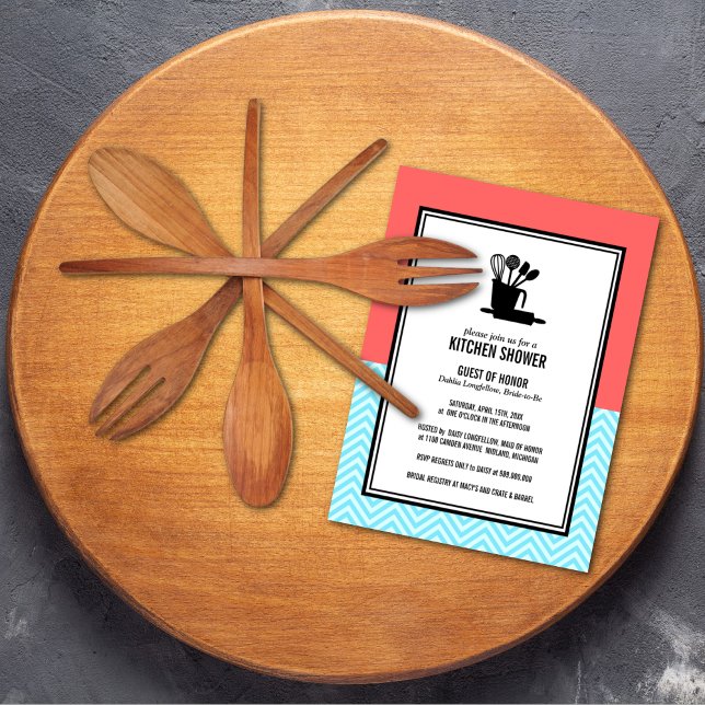 Estoque os Convites de chá de panela da cozinha (Criador carregado)