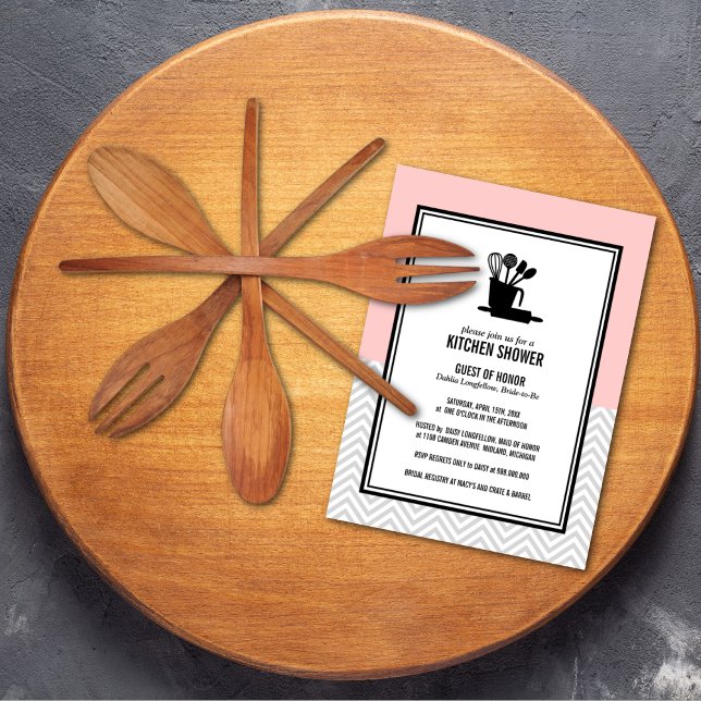 Estoque os Convites de chá de panela da cozinha (Criador carregado)