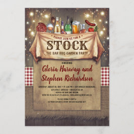 Estoque Os Convites Russos Do CHURRASCO Do Bar