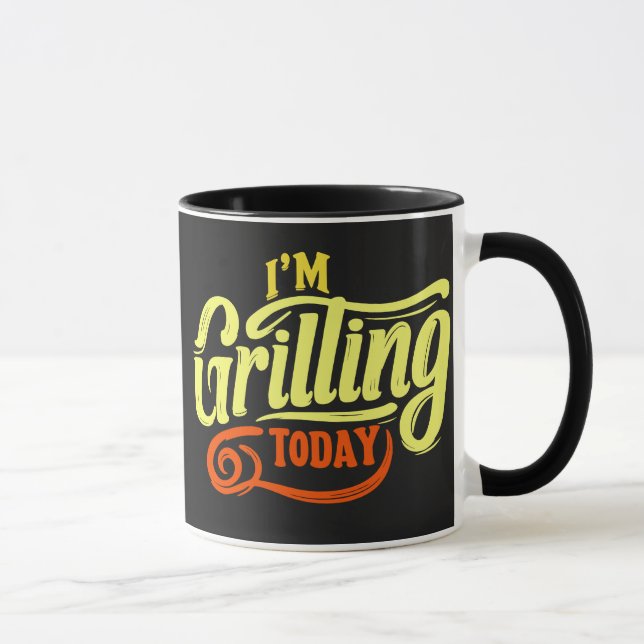 Estou a chorar hoje caneca de viagem (Direita)