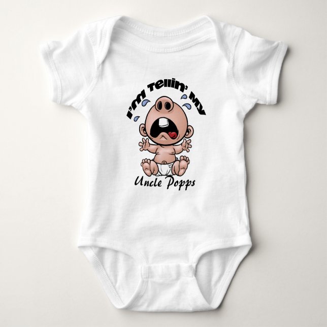 ESTOU A DIZER-ME - CAMISAS DE BEBÊ (Frente)