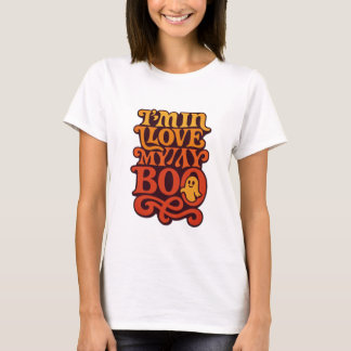 Estou apaixonado pela minha design de camiseta dup