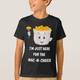 Estou Aqui Apenas Para a Camiseta Divertida de Mac