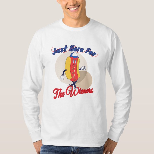 Estou aqui para a Camisa dos Sabores 4 de julho. (Frente)