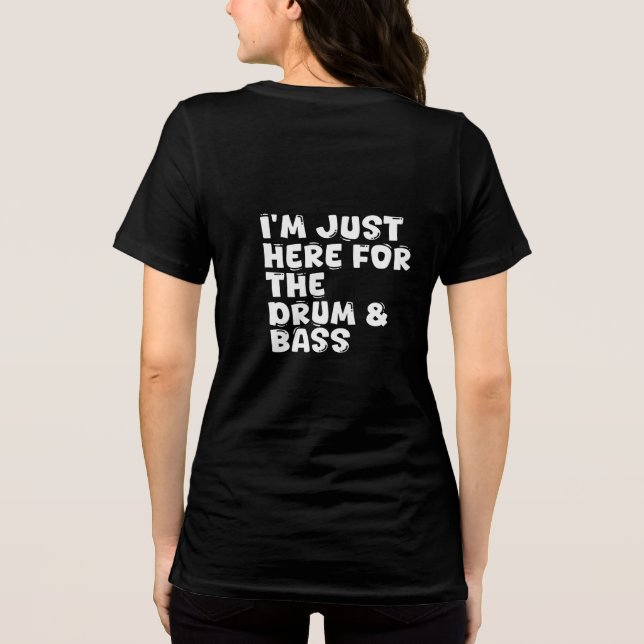 estou aqui para o tambor e baixo (Verso)