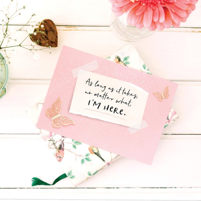 Estou aqui para você, não importa qual cartão (Criador carregado)