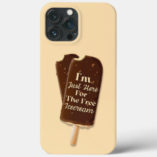 Estou aqui pela Capa de telefone de Icecream gráti