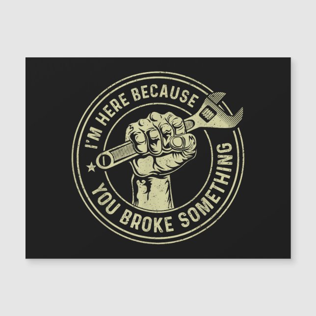 Estou aqui porque você quebrou algo, mecânico Han (Frente)