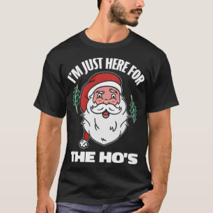 Estou aqui só para a camisa de cabras Papais noei