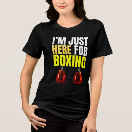 estou aqui só pelo boxe