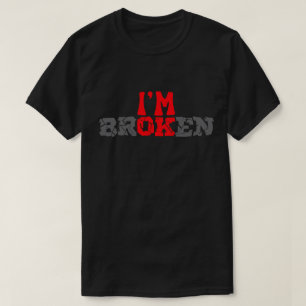 Estou Bem Camiseta Quebrada: Presente Atencioso pa
