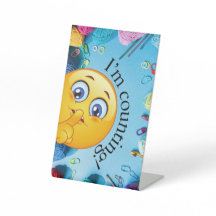 Estou contando com o símbolo de pé para crochê ou