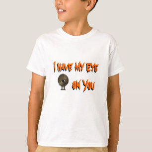 Estou de olho em você, Sua Camisa de Dia das Bruxa