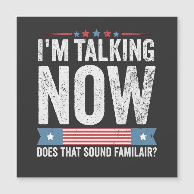 Estou falando agora Trump Kamala Presidente Debate (Frente)