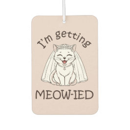 Estou me casando com um gato!