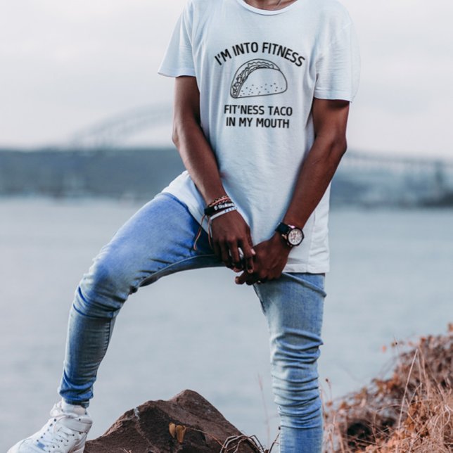 Estou na Malhação Taco em minha camisa de homens e (Criador carregado)