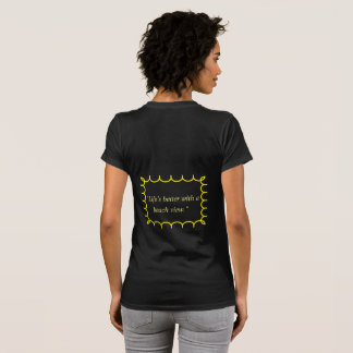 Estou no Horário da Praia – Camiseta Feminina de V