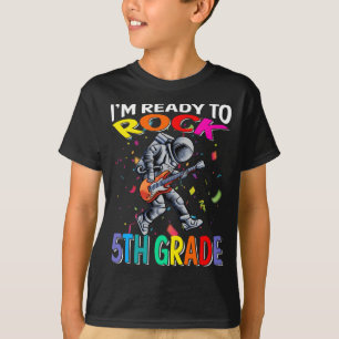 Estou pronto para balançar camiseta do Astronauta