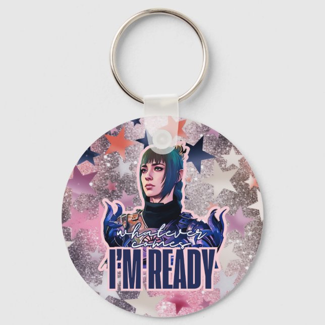 Estou pronto para Chaveiro (Frente)