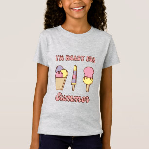 Estou pronto para o verão camiseta engraçada de so
