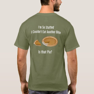 Estou tão cheio que não podia comer outra camiseta