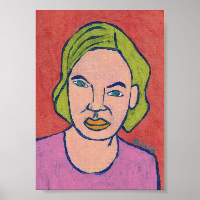 Estou te observando, Impressão de Arte (Frente)