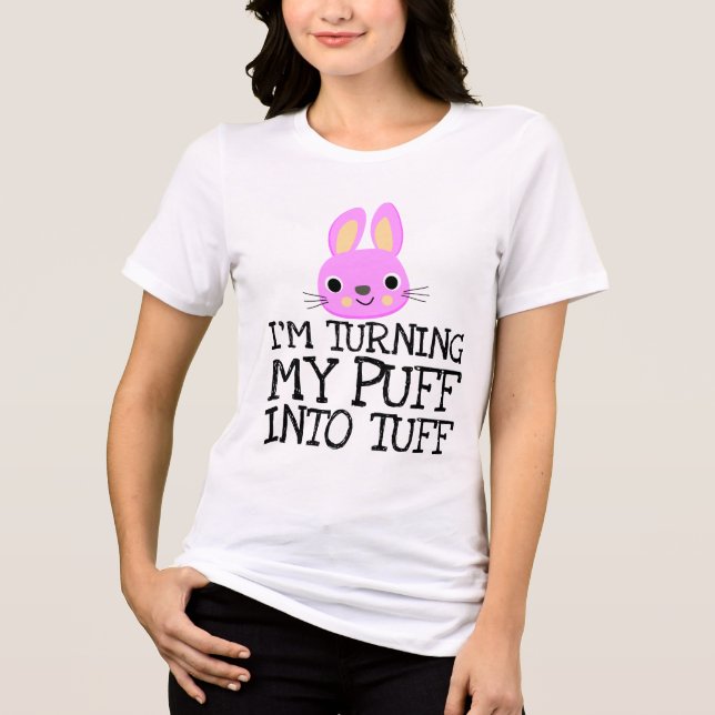 ESTOU TRANSFORMANDO MEU PUFF EM CAMISETA DE TREINO (Frente)