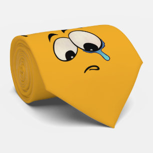 Estou triste, é segunda-feira, gravata no pescoço