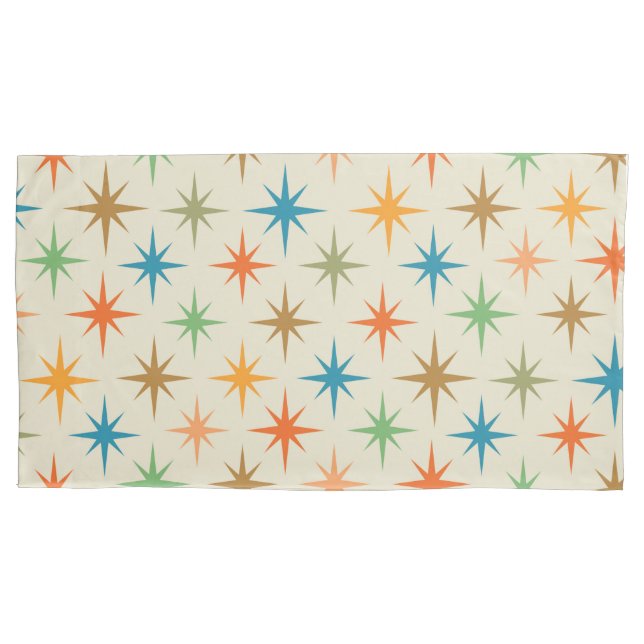 Estouro de estrela atômico colorido moderno de mea (Frente)