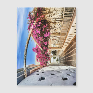 Estrada Cênica em Santorini, Grécia