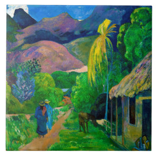 Estrada no Taiti, Gauguin