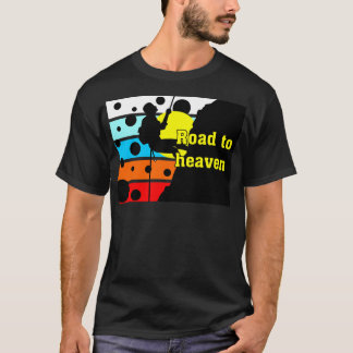 Estrada para camiseta do céu