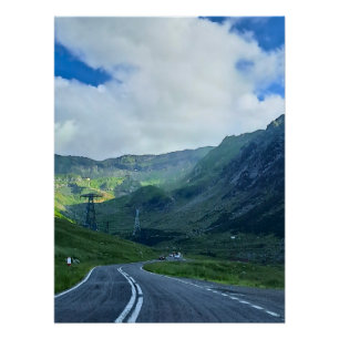 Estrada Transfagarasan – Impressão da Montanha dos