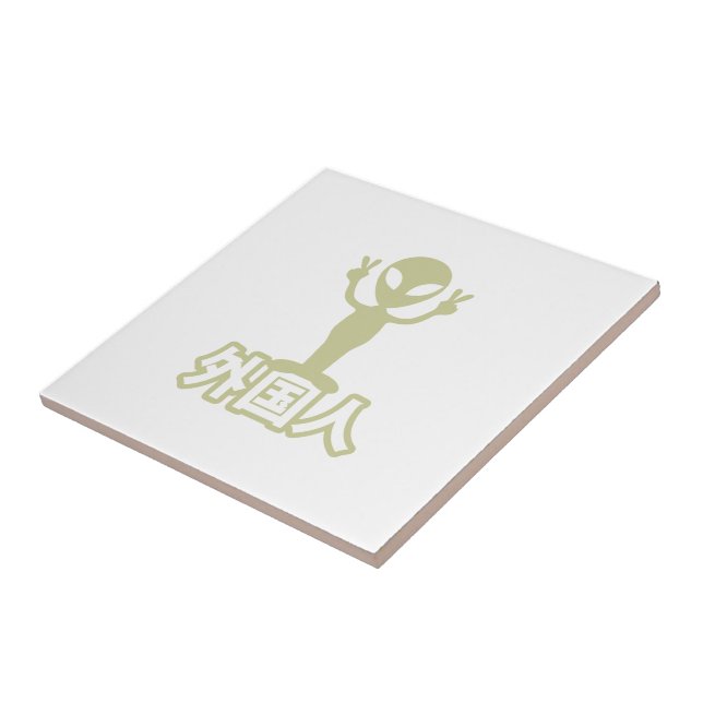 Estrangeiro Gaijin ~ Kanji Nihongo / Língua Japone (Lateral)