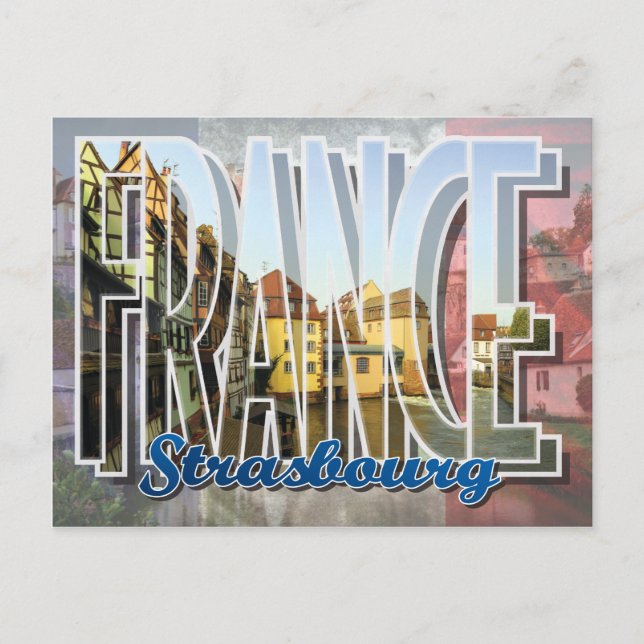Estrasburgo, França Cartão postal (Frente)